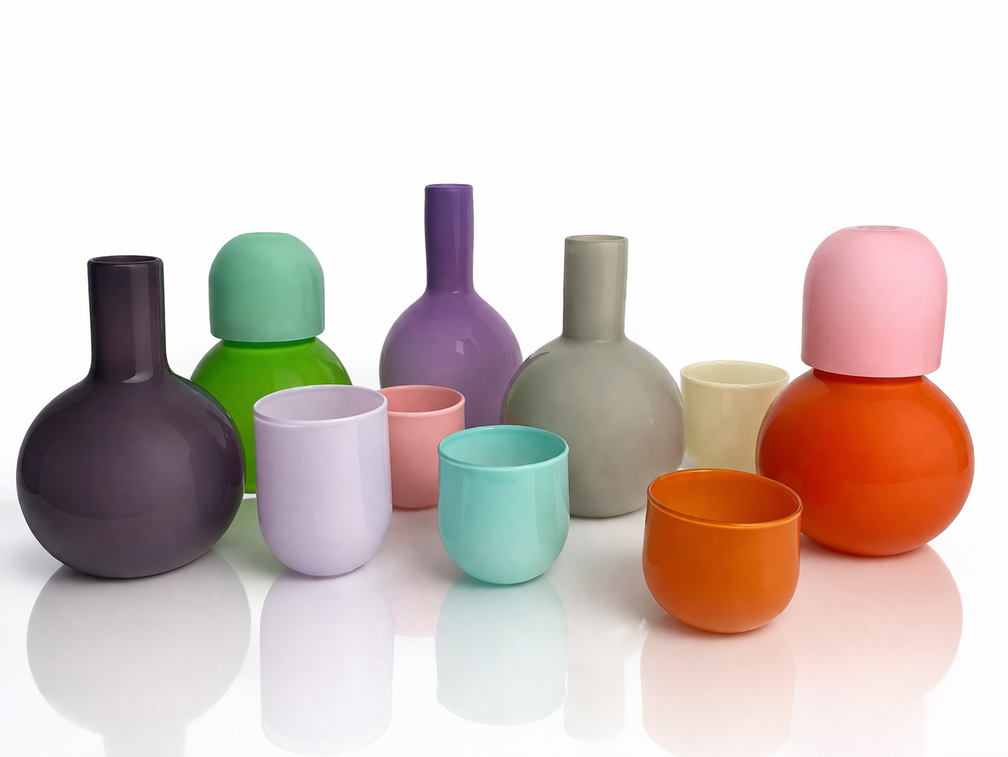 ESQUE Orb Pitcher + Cup Group Photo