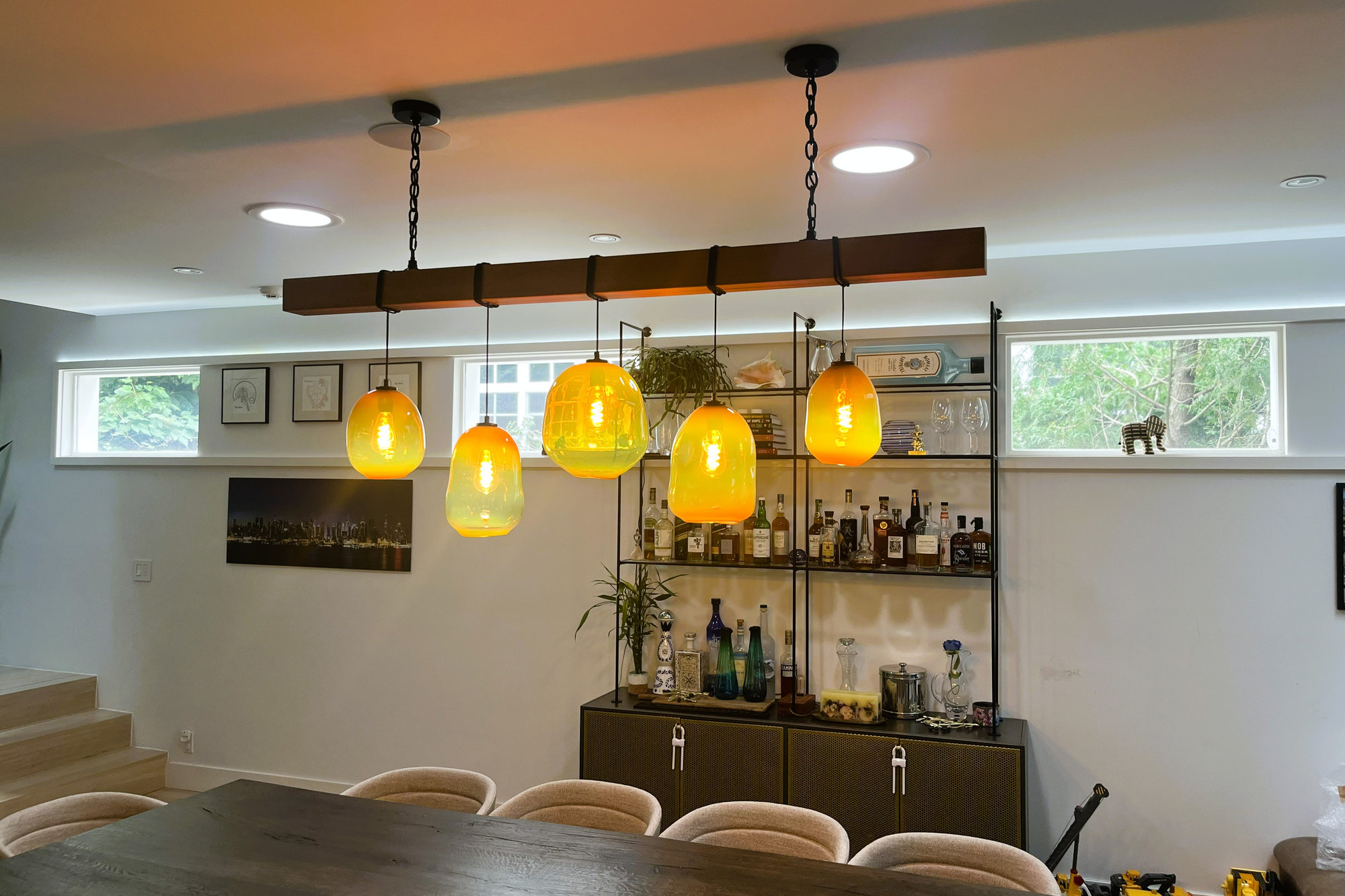 Custom ESQUE Light Installation